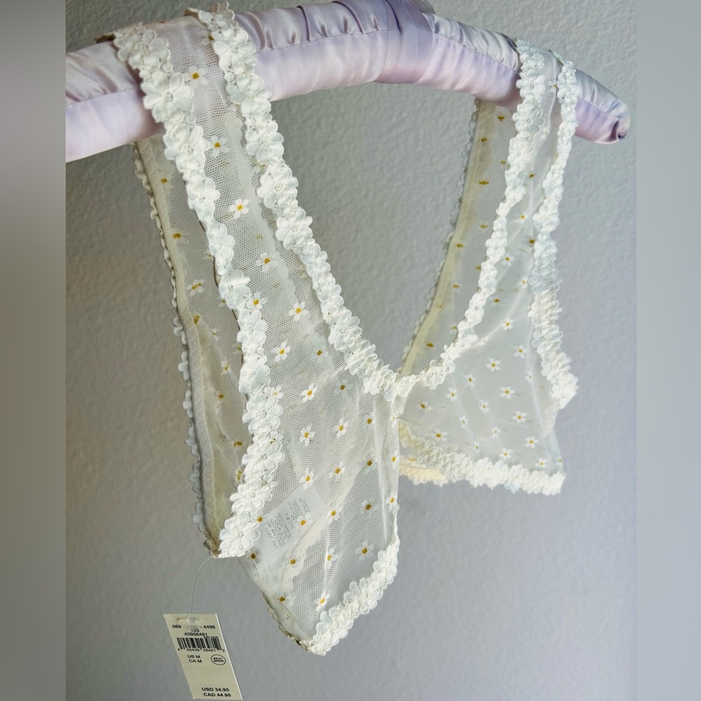 New Aerie Sheer Daisy mesh bralette - Picture 7 of 11